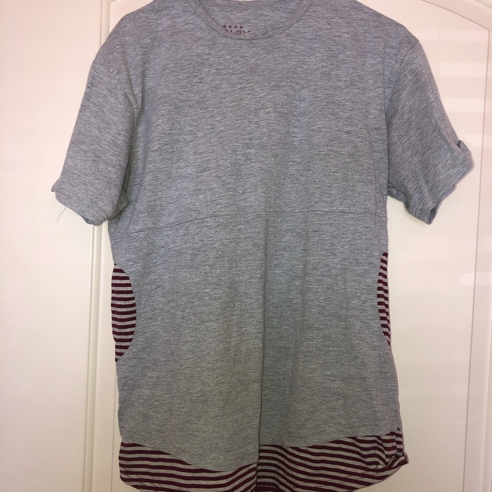 Rounded Hem T-Shirt